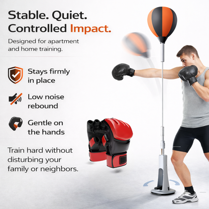 ReflexBox Pro™ Interactive Boxing Trainer for Home